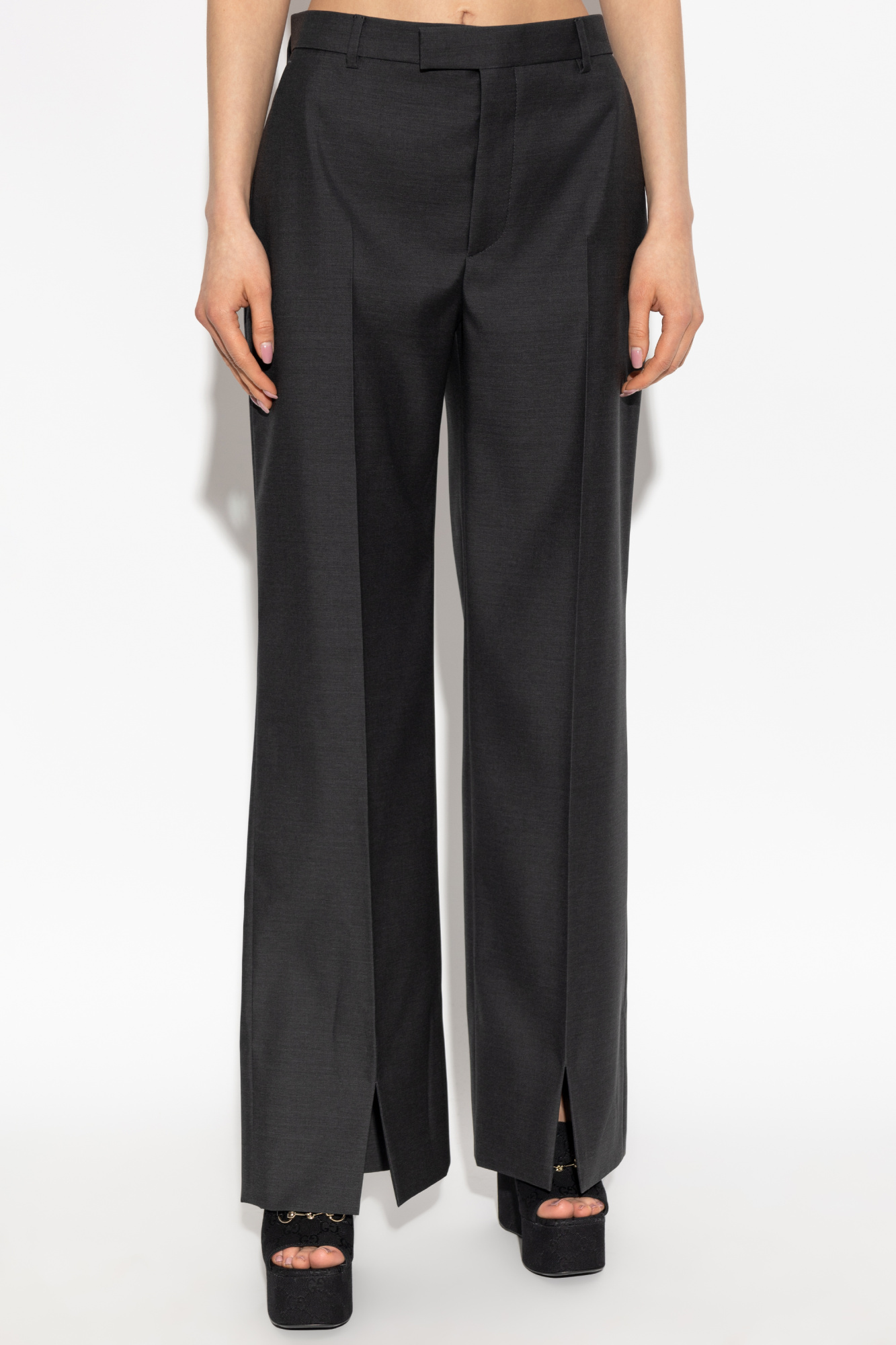 Gucci Pants with slit on the legs | Women's | Vitkac